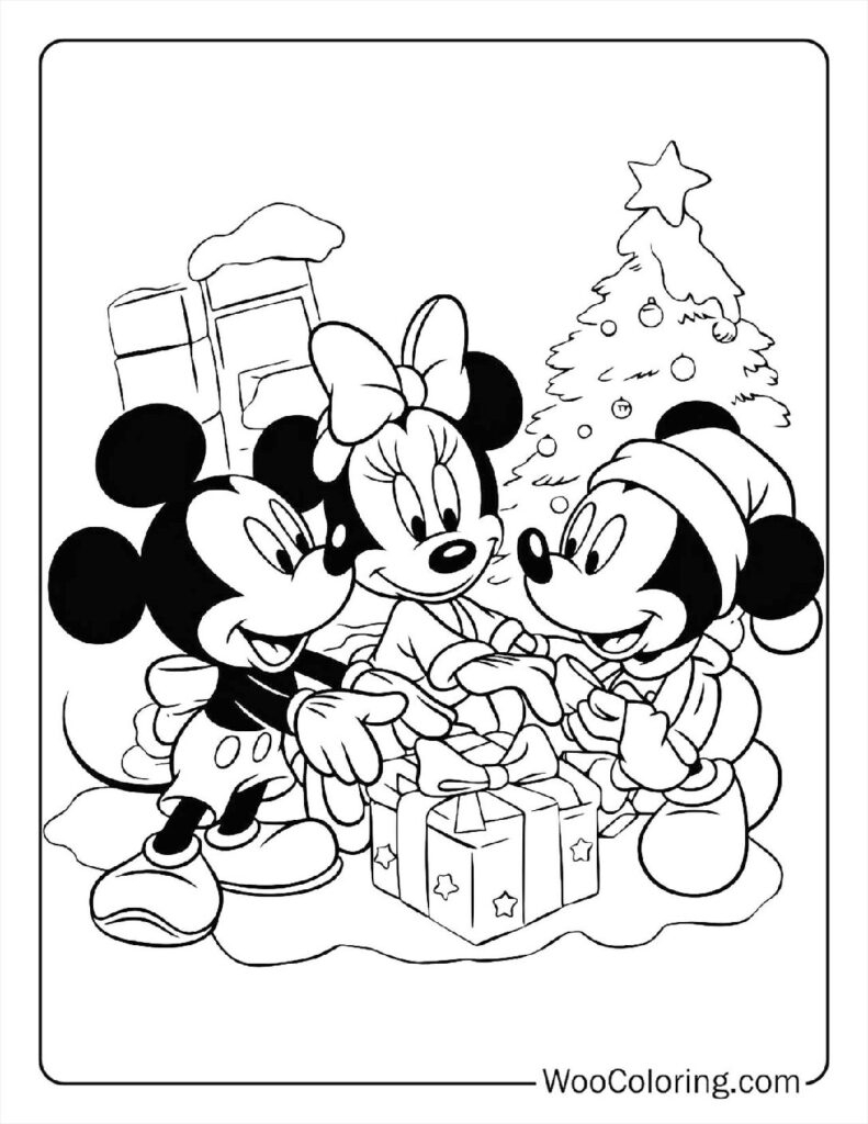 100 Disney Christmas Coloring Pages Free PDF To Print Woo Coloring 100 Disney Christmas Coloring Pages Free PDF To Print Woo Coloring
