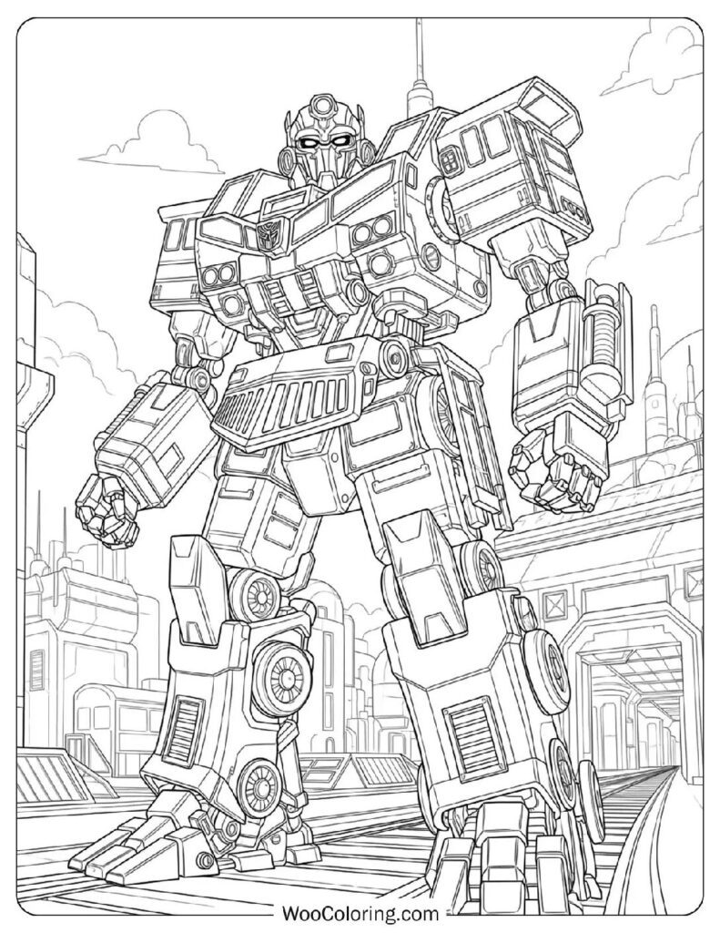 100 Robot Coloring Pages Free PDF To Print Woo Coloring 100 Robot Coloring Pages Free PDF To Print Woo Coloring