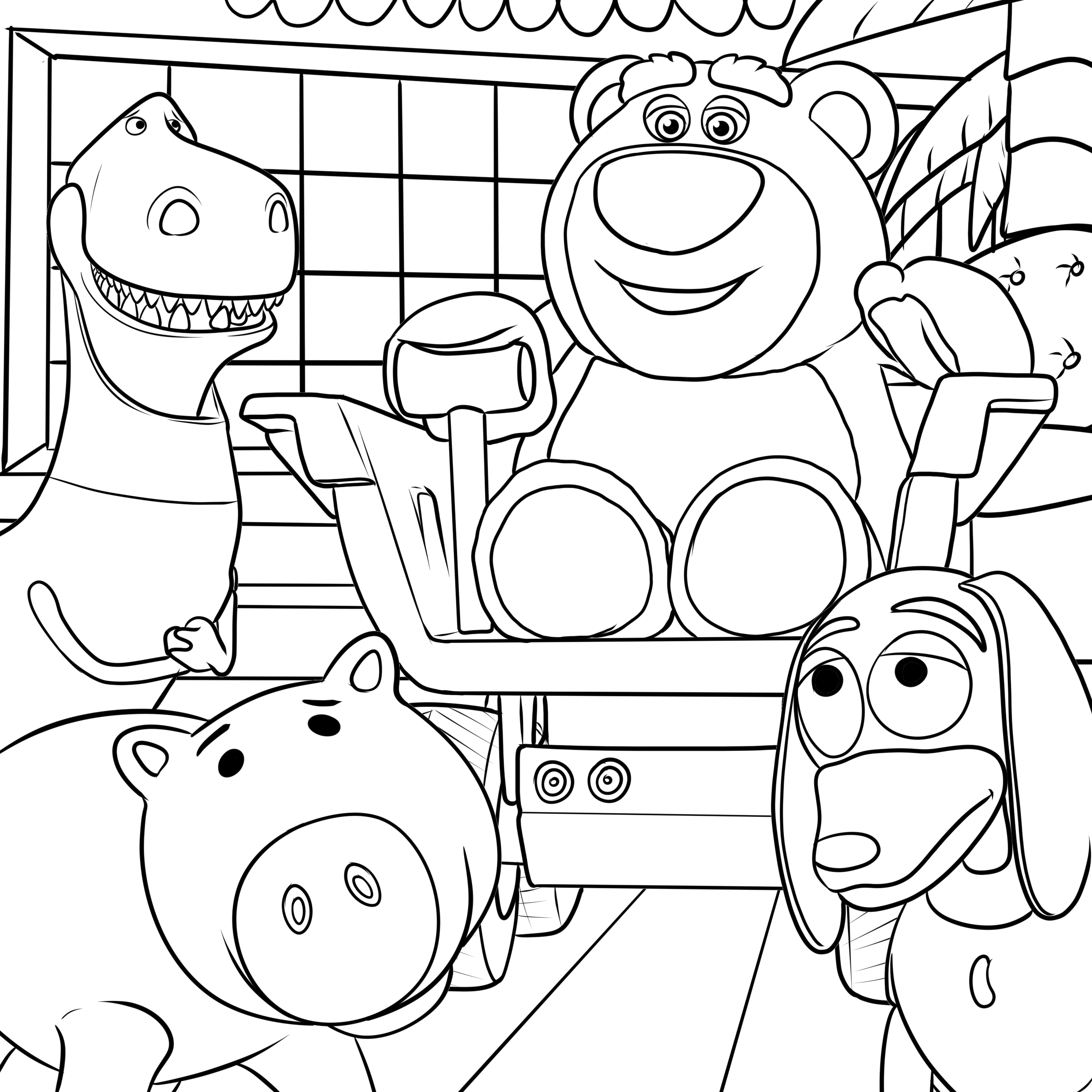 toy story coloring pages