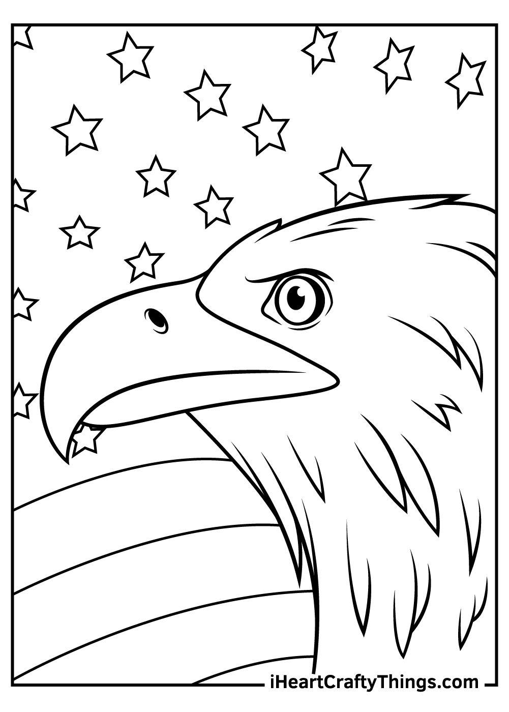 bald eagle coloring page bald eagle coloring page