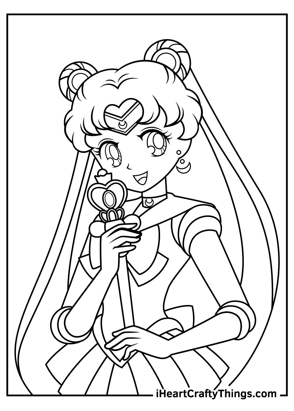 15 Sailor Moon Coloring Pages 100 Free Printables 