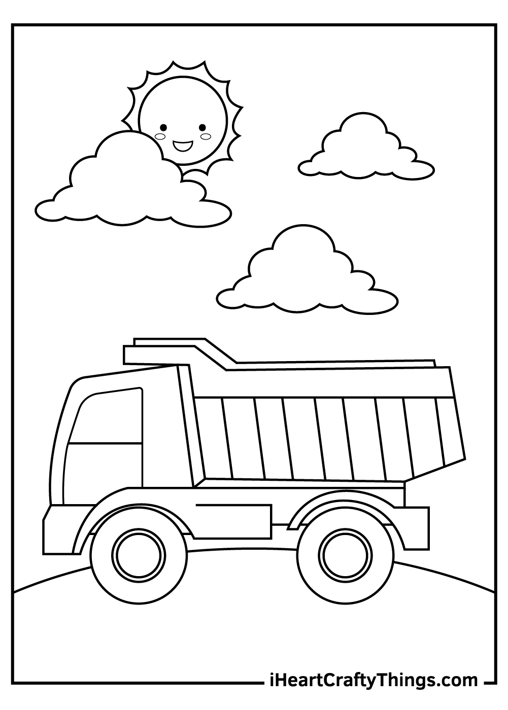 coloring pages of trucks coloring pages of trucks