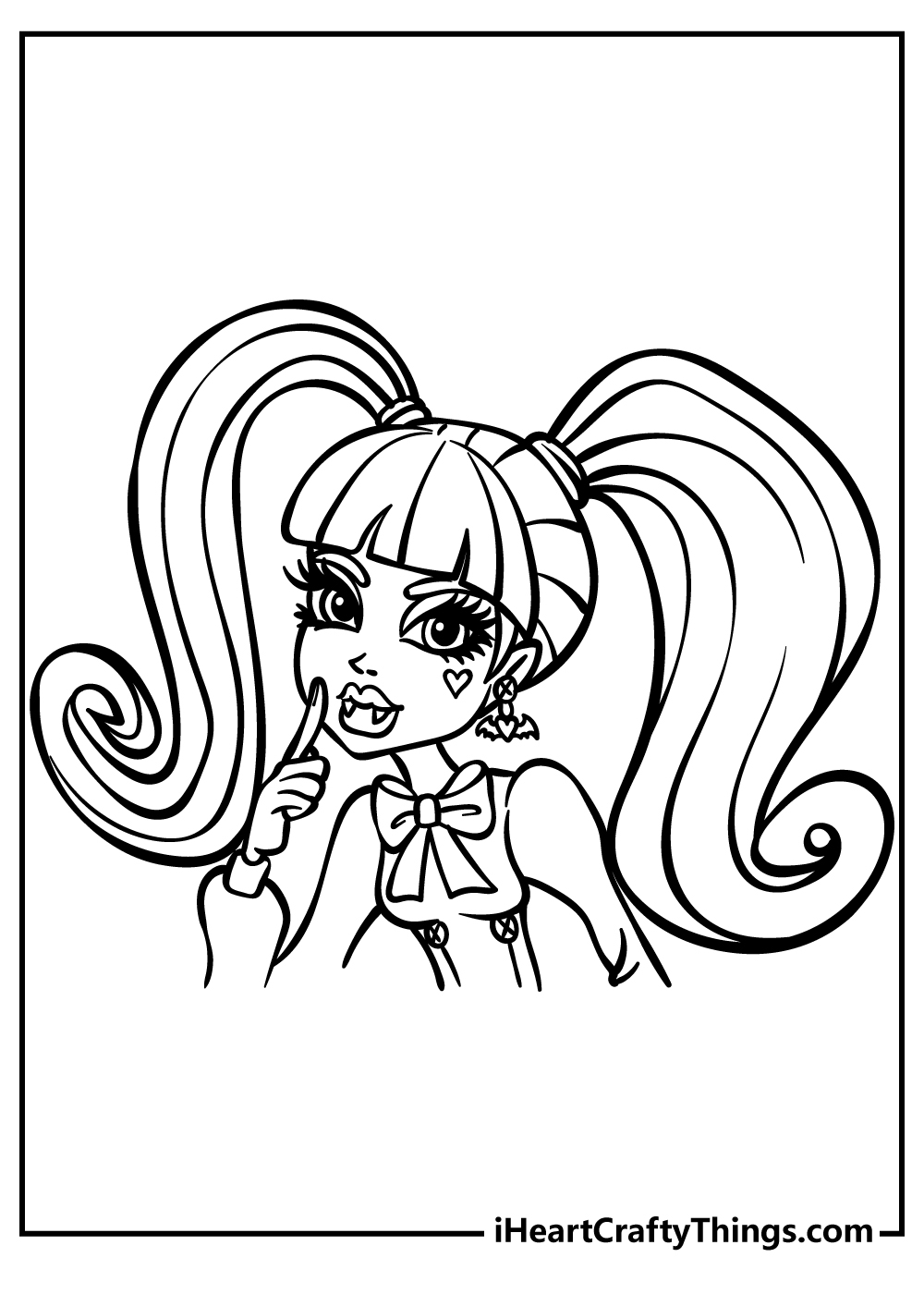 20 Monster High Coloring Pages 100 Free PDF Printables 