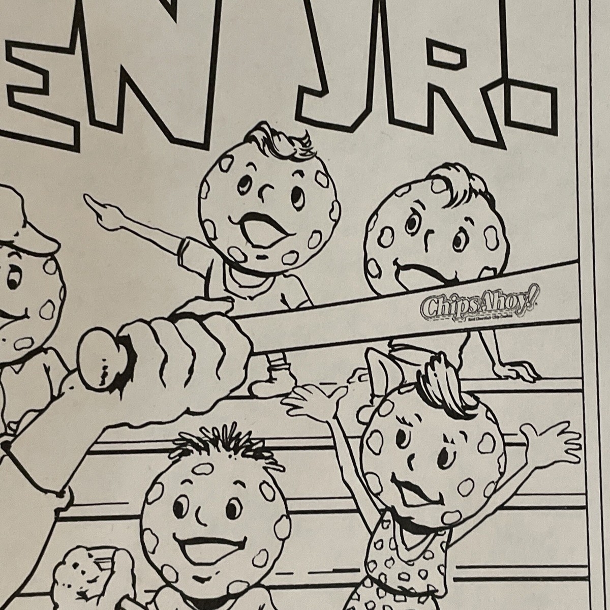 Chips A Hoy Coloring Pages