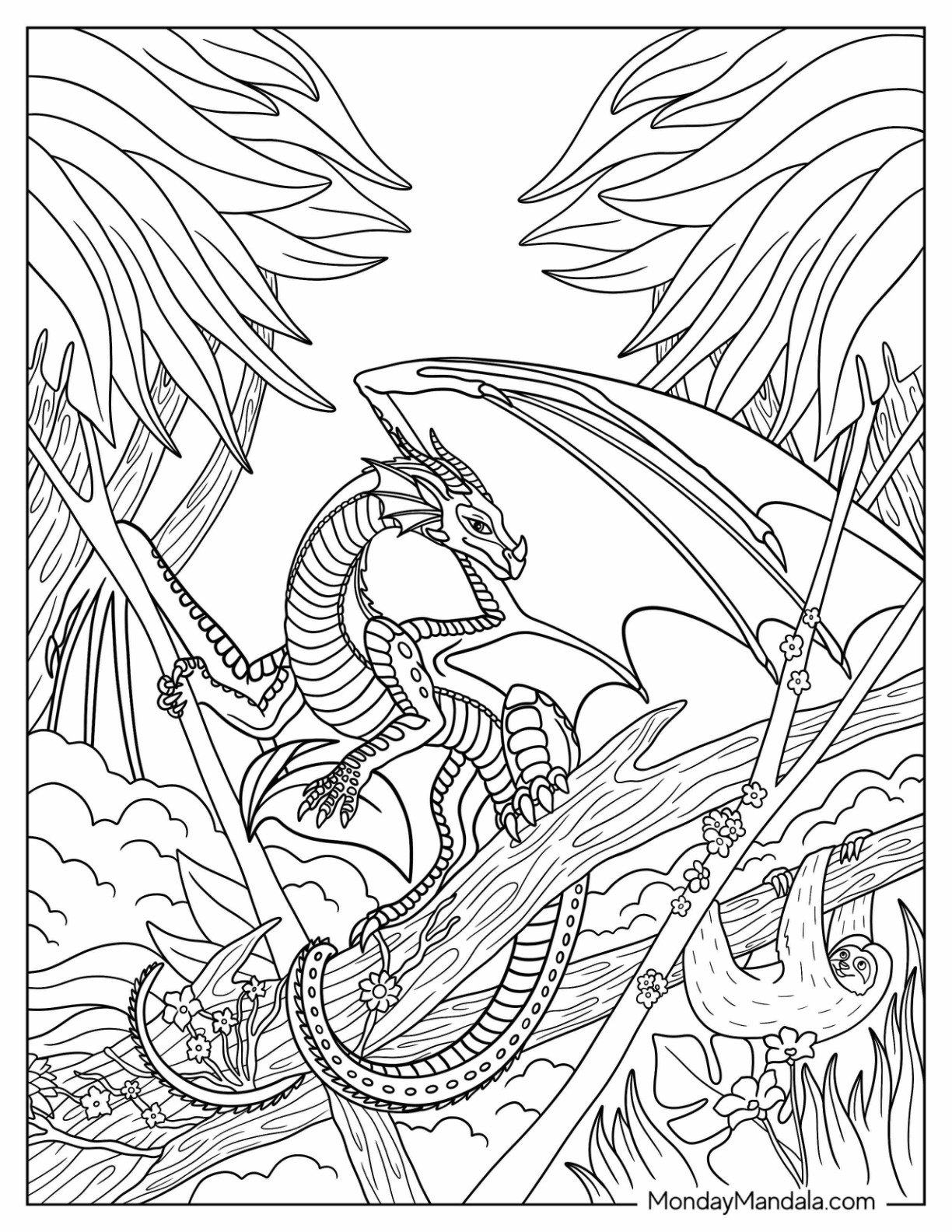 Wings Of Fire Coloring Pages