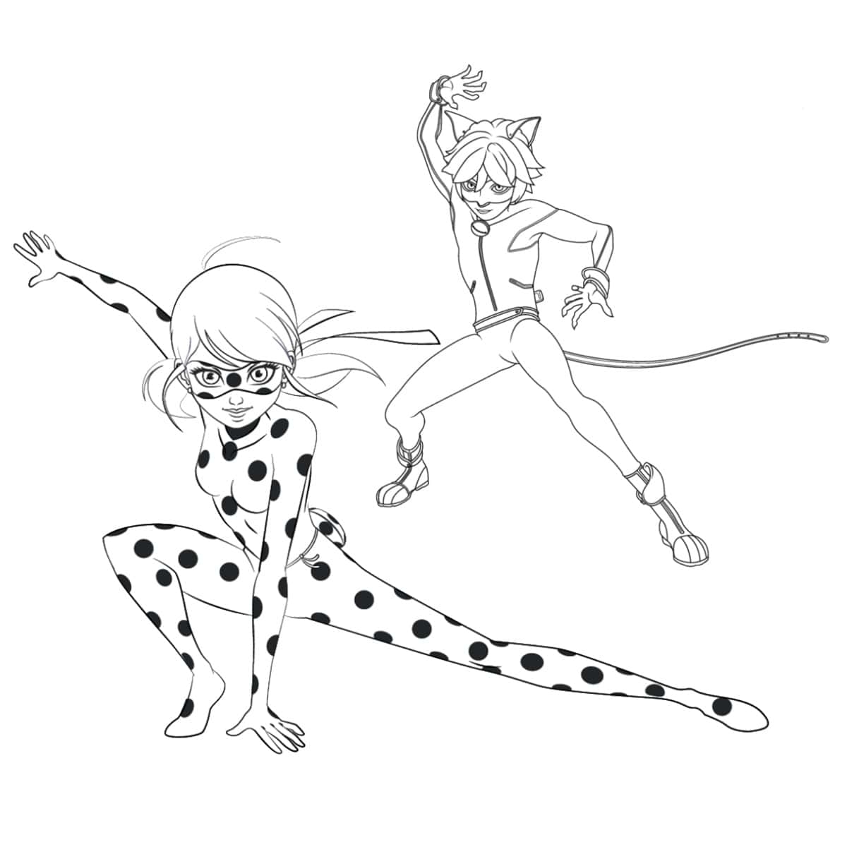 Ladybug Miraculous Coloring Pages