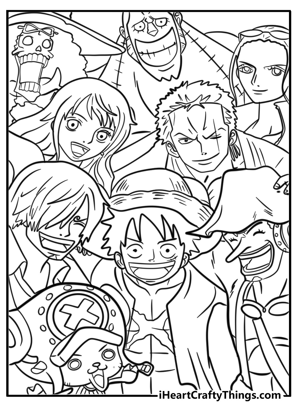 Coloring Pages One Piece