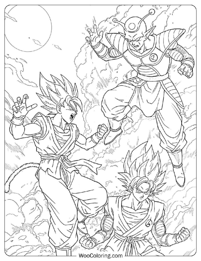 Dragon Ball Coloring Pictures