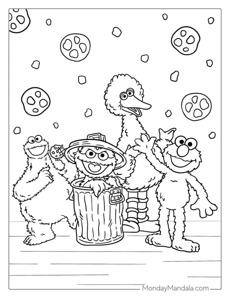 coloring pages for elmo coloring pages for elmo