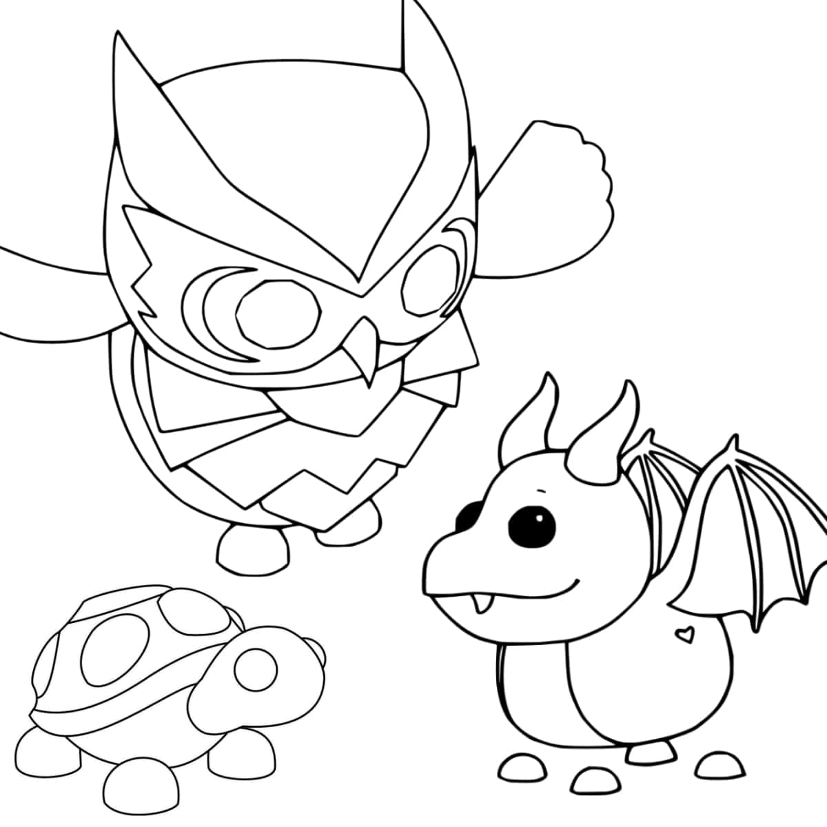 25 Adopt Me Coloring Pages Roblox For Free Artsy Pretty Colors