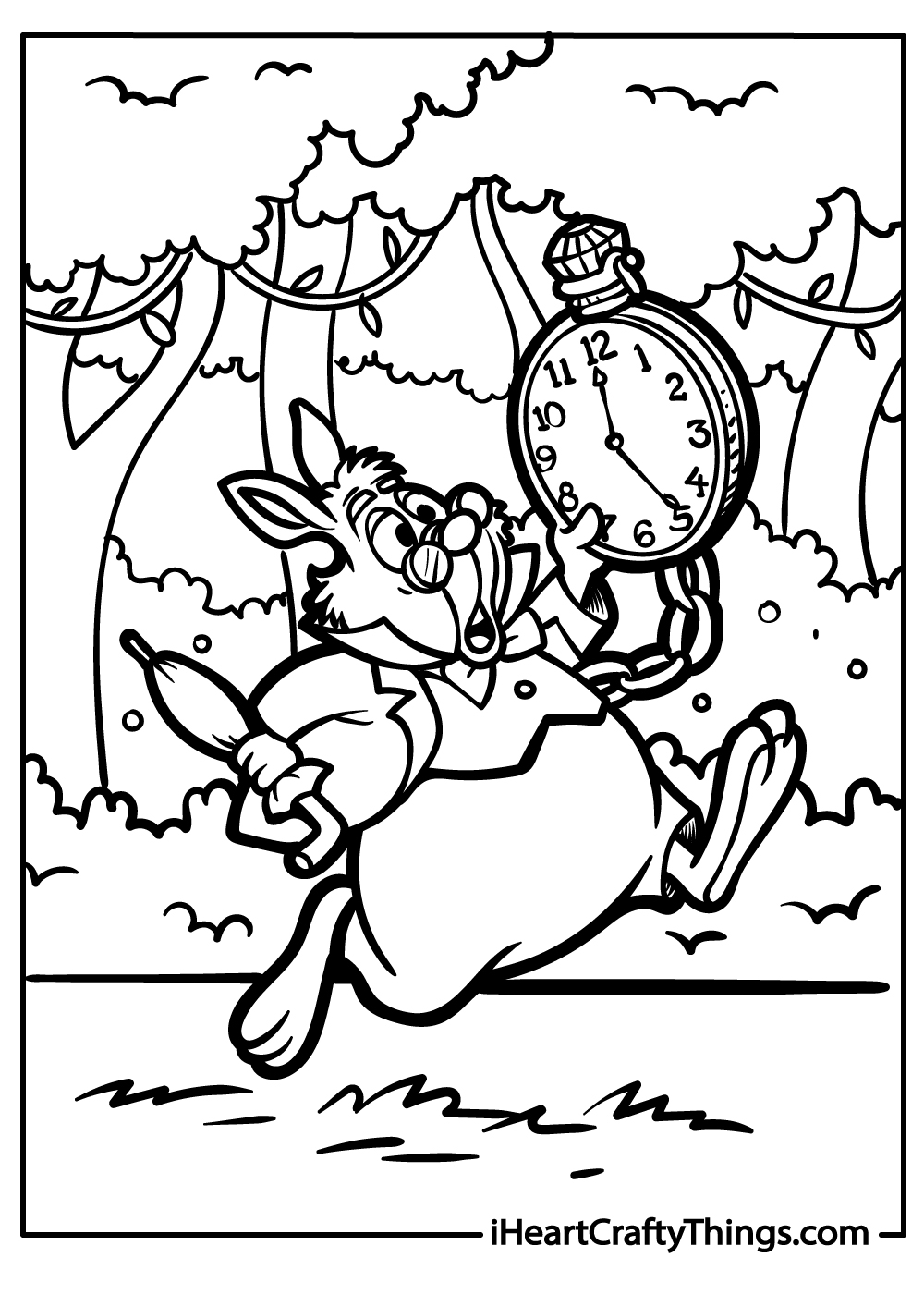 28 Alice In Wonderland Coloring Pages 100 Free Printables 