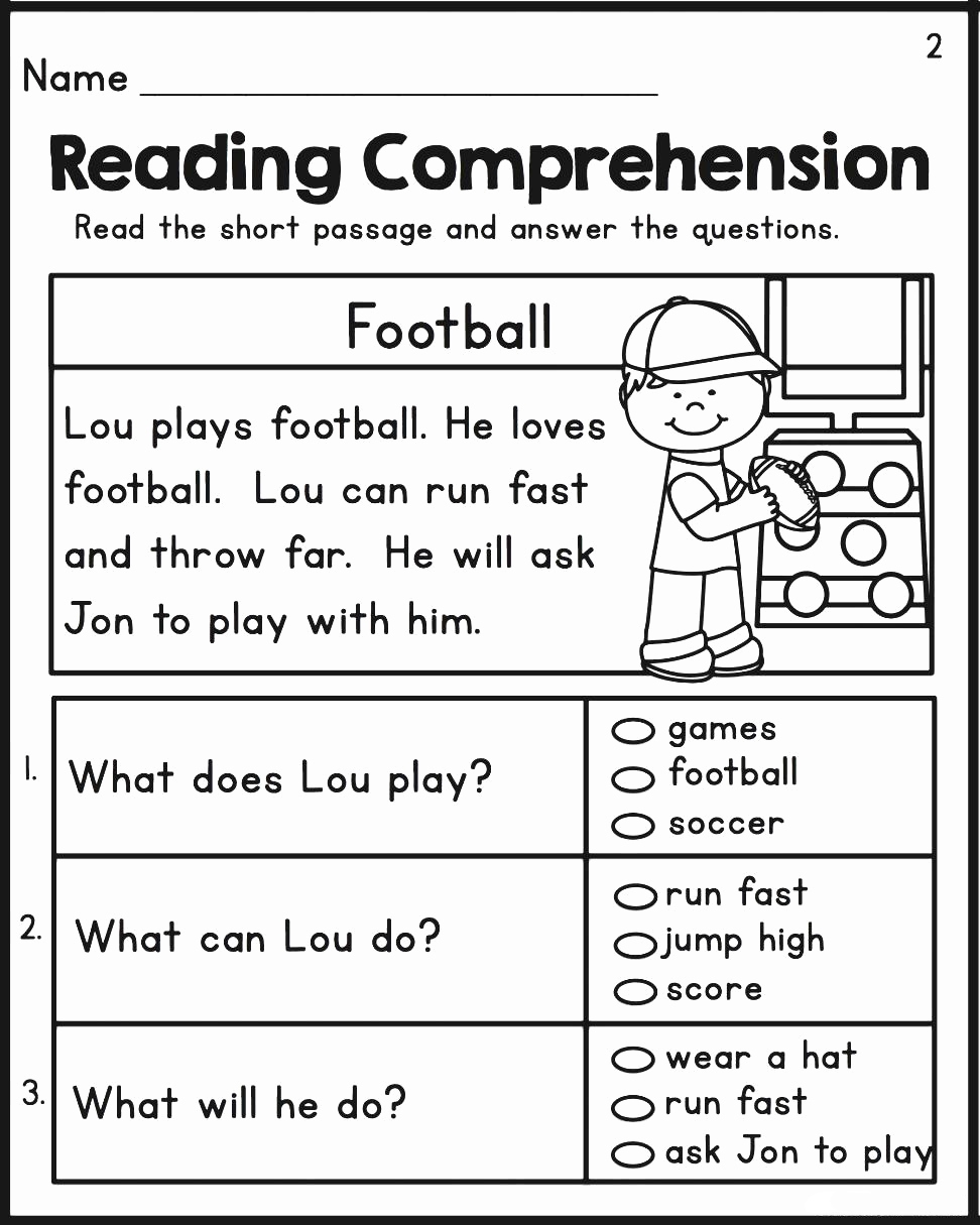 2nd Grade Printable Fluency And Reading Comprehension Passages Worksheets Library