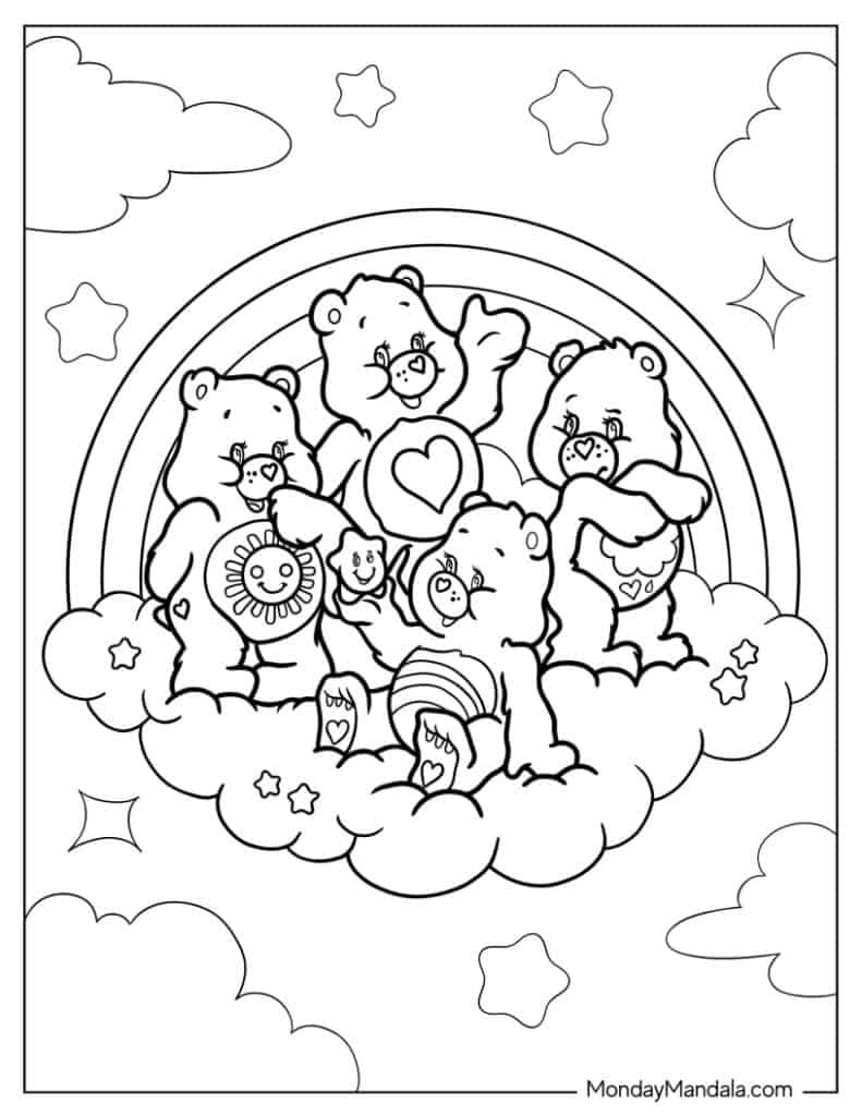 Care Bears Coloring Pages