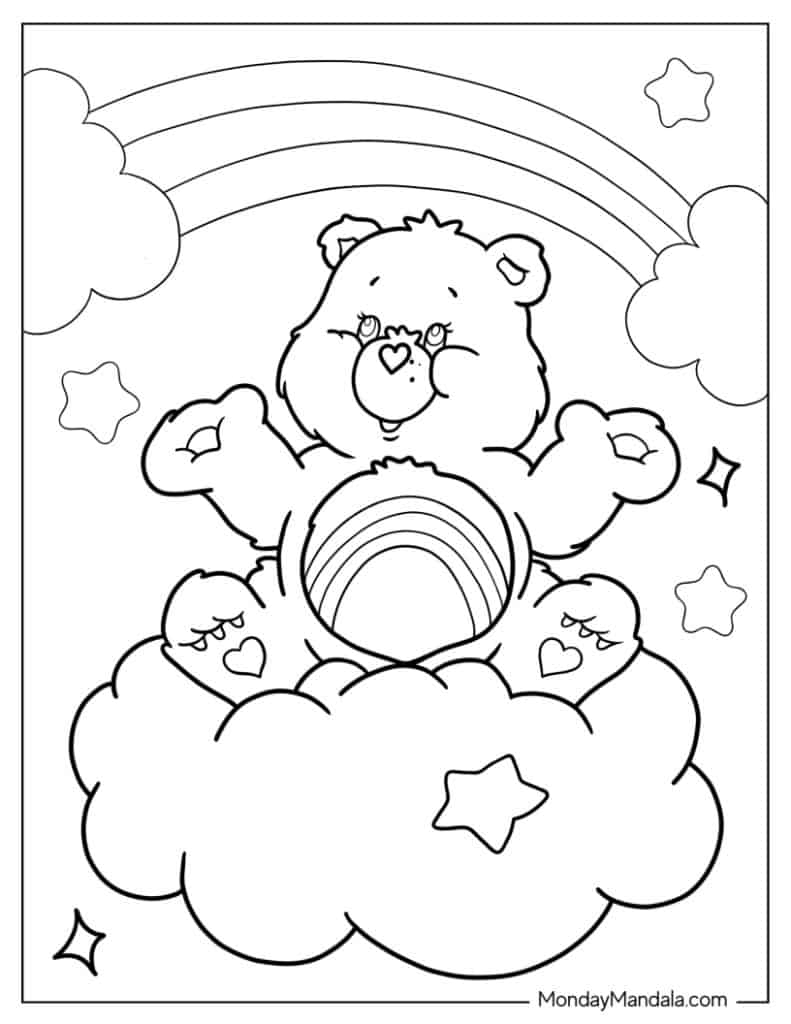Care Bear Coloring Page