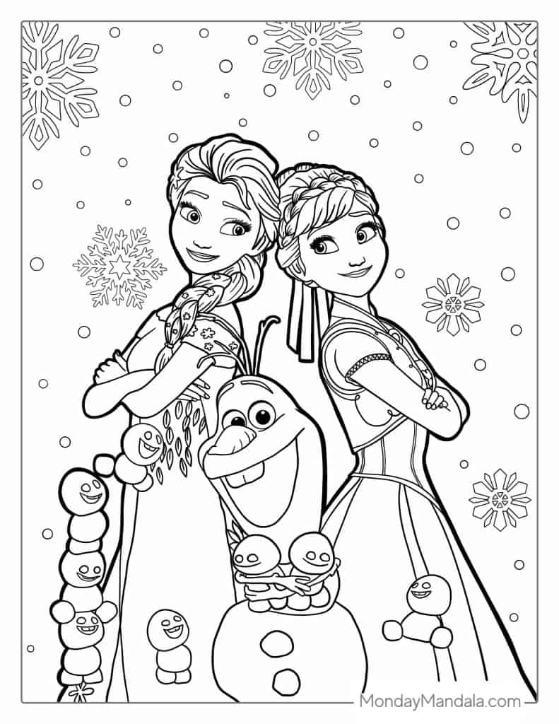 30 Frozen Coloring Pages Free PDF Printables 30 Frozen Coloring Pages Free PDF Printables
