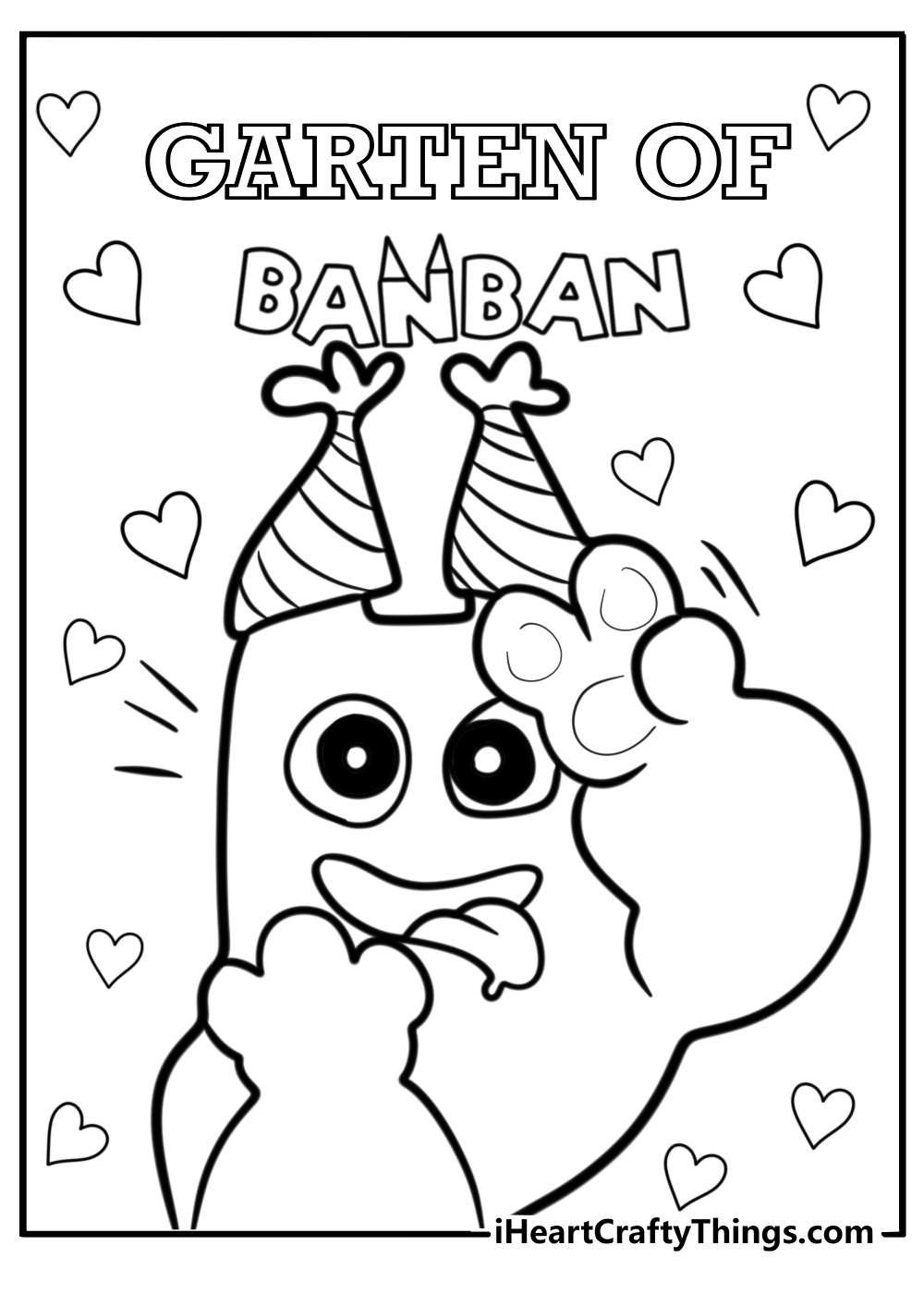 30 Garten Of Banban Coloring Pages Printable PDF Sheets 