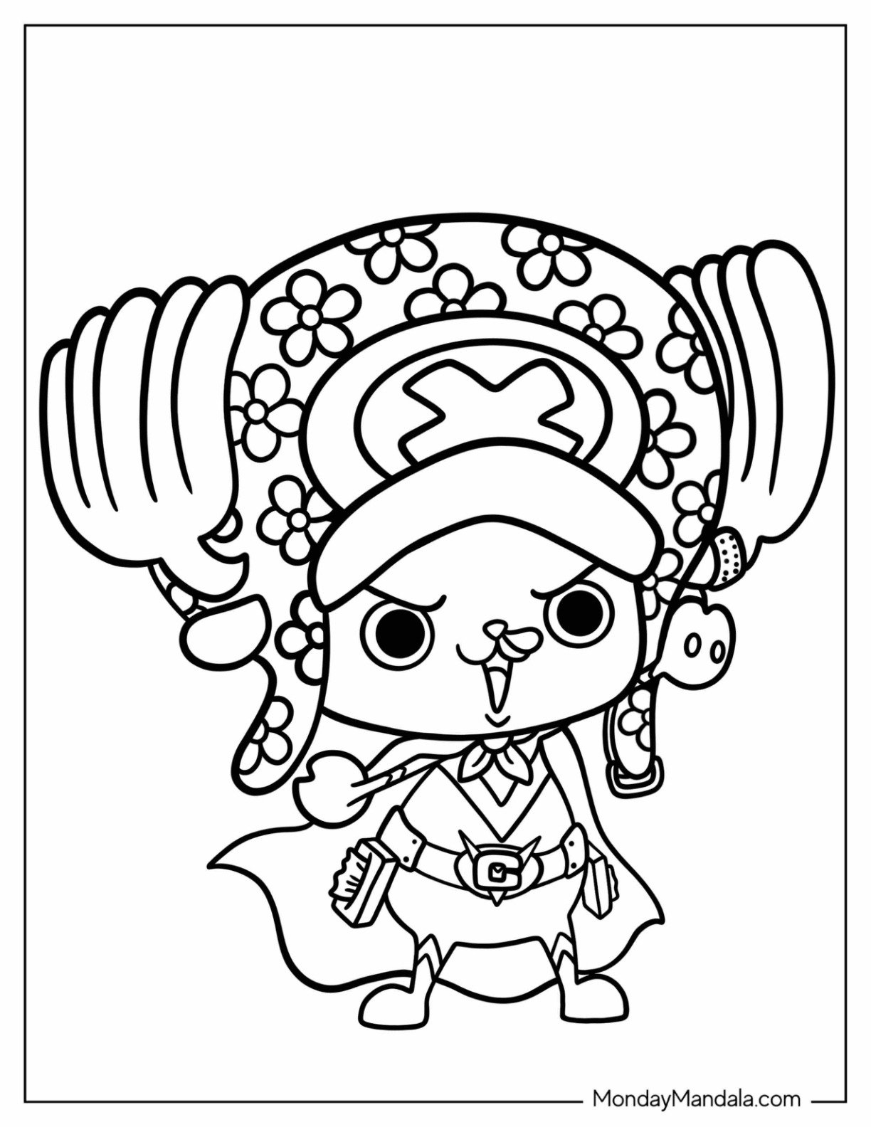 30 One Piece Coloring Pages Free PDF Printables 