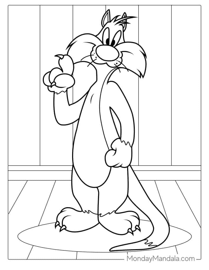 32 Looney Tunes Coloring Pages Free PDF Printables 