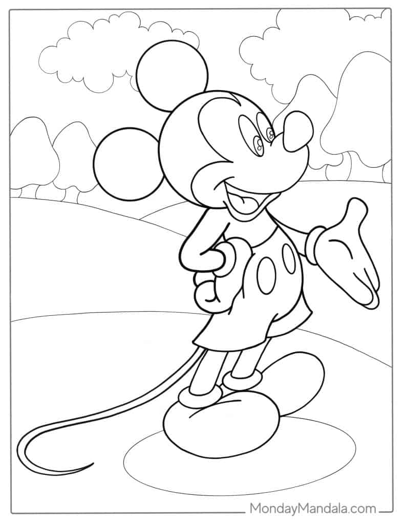 32 Mickey Mouse Coloring Pages Free PDF Printables 32 Mickey Mouse Coloring Pages Free PDF Printables