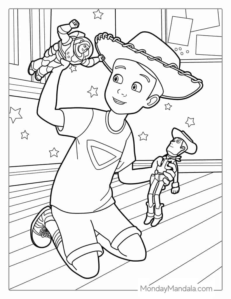 34 Toy Story Coloring Pages Free PDF Printables 