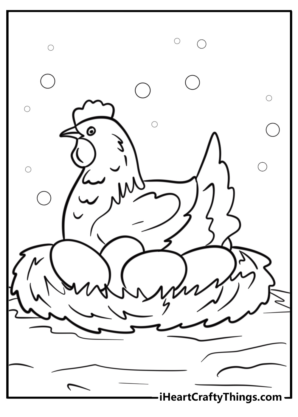35 Chicken Coloring Pages 100 Free Printables 