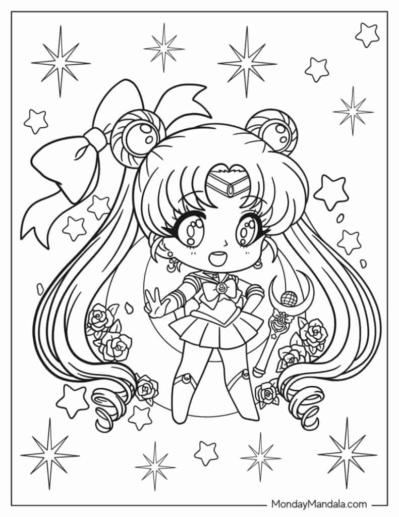 Sailor Moon Coloring Page