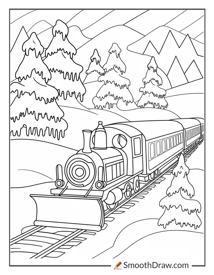 36 Train Coloring Pages Smooth Draw 36 Train Coloring Pages Smooth Draw