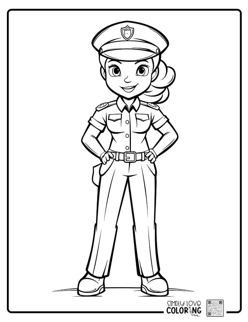 police officer coloring pages police officer coloring pages