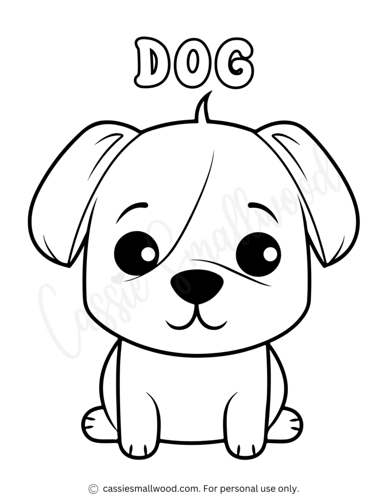40 Cute Dog Coloring Pages Cassie Smallwood 40 Cute Dog Coloring Pages Cassie Smallwood