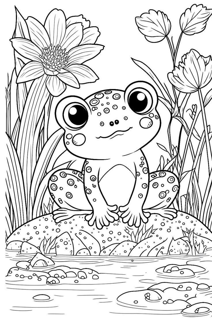 40 Unique Frog Coloring Pages For Adults And Kids Free Printable 40 Unique Frog Coloring Pages For Adults And Kids Free Printable