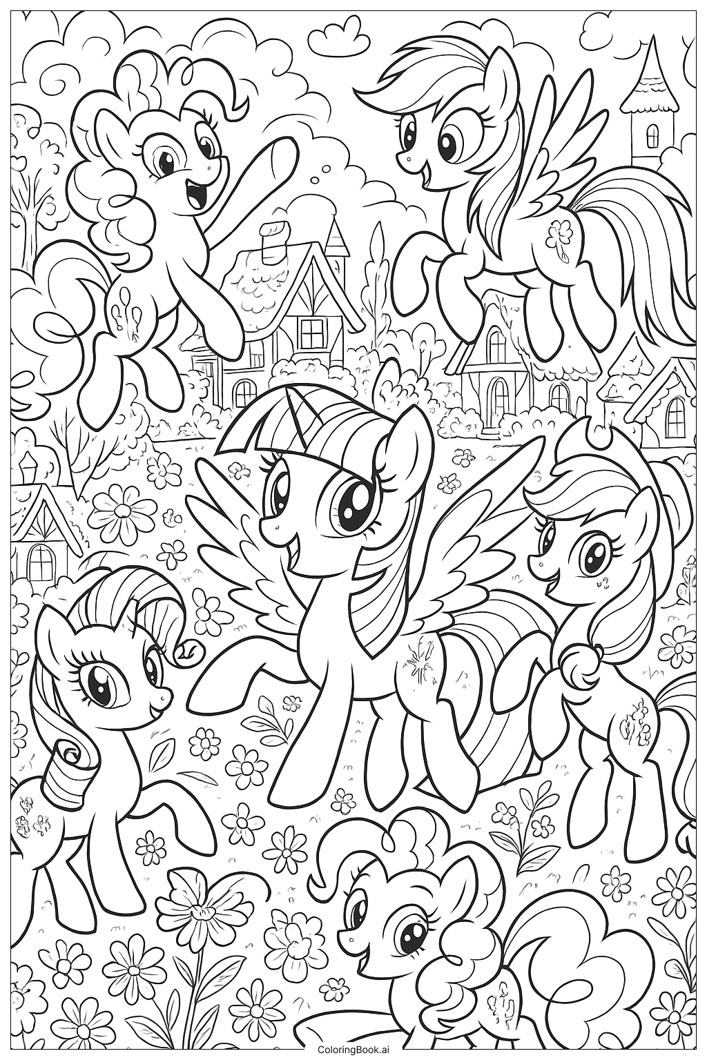 43 Twilight Sparkle Coloring Pages Free PDF PNG Printables 