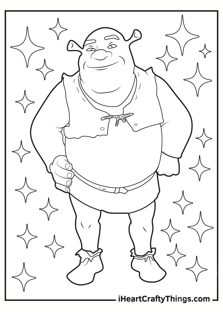 44 New Shrek Coloring Pages 100 Free To Print 44 New Shrek Coloring Pages 100 Free To Print