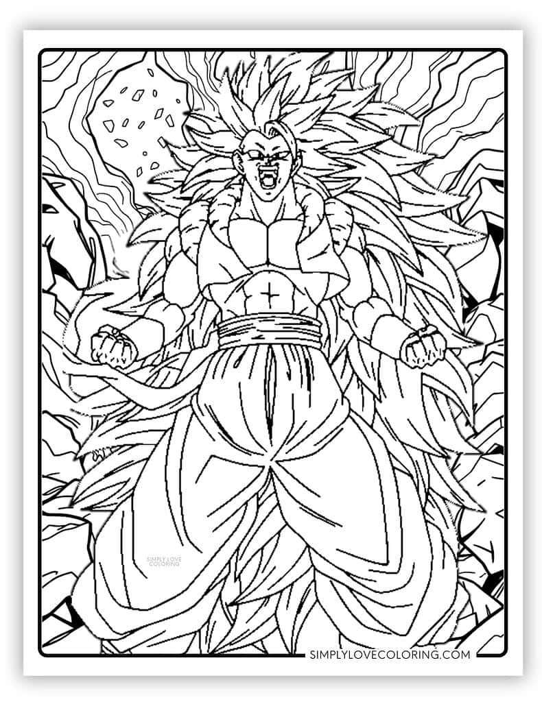 Dragon Ball Coloring Pages