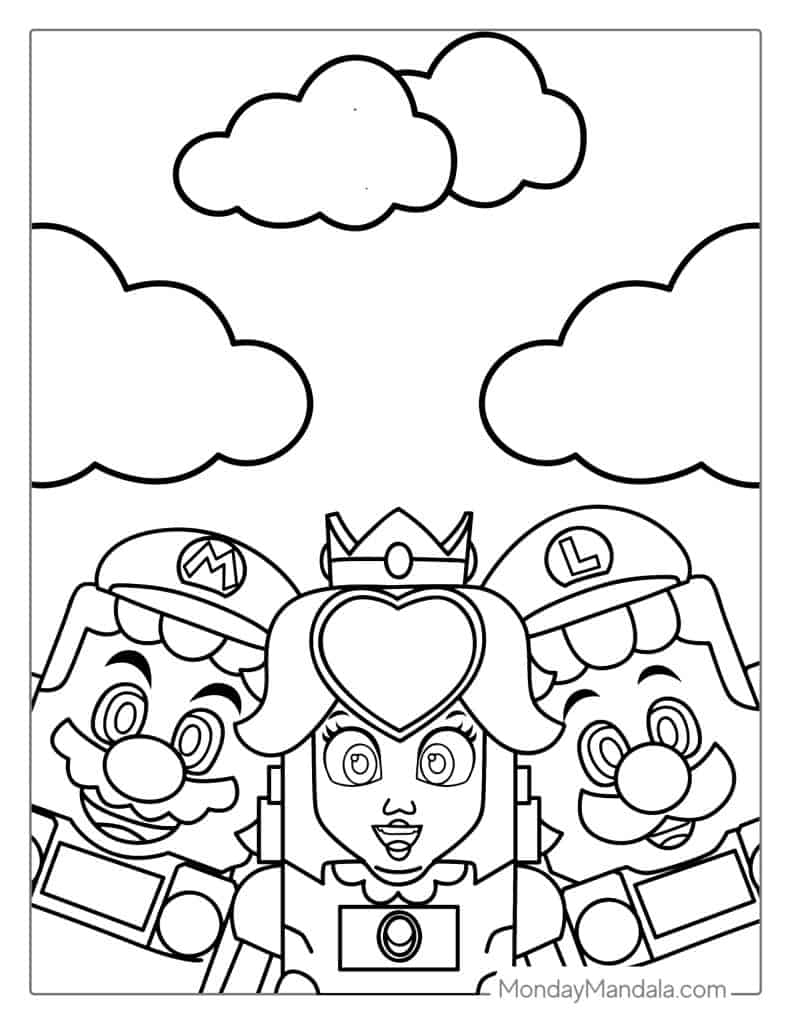 50 Mario Coloring Pages Free PDF Printables 50 Mario Coloring Pages Free PDF Printables