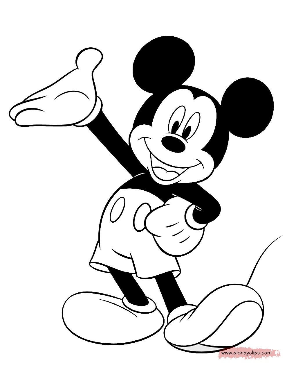 50 Page Mickey Mouse Coloring Book Etsy Israel 50 Page Mickey Mouse Coloring Book Etsy Israel