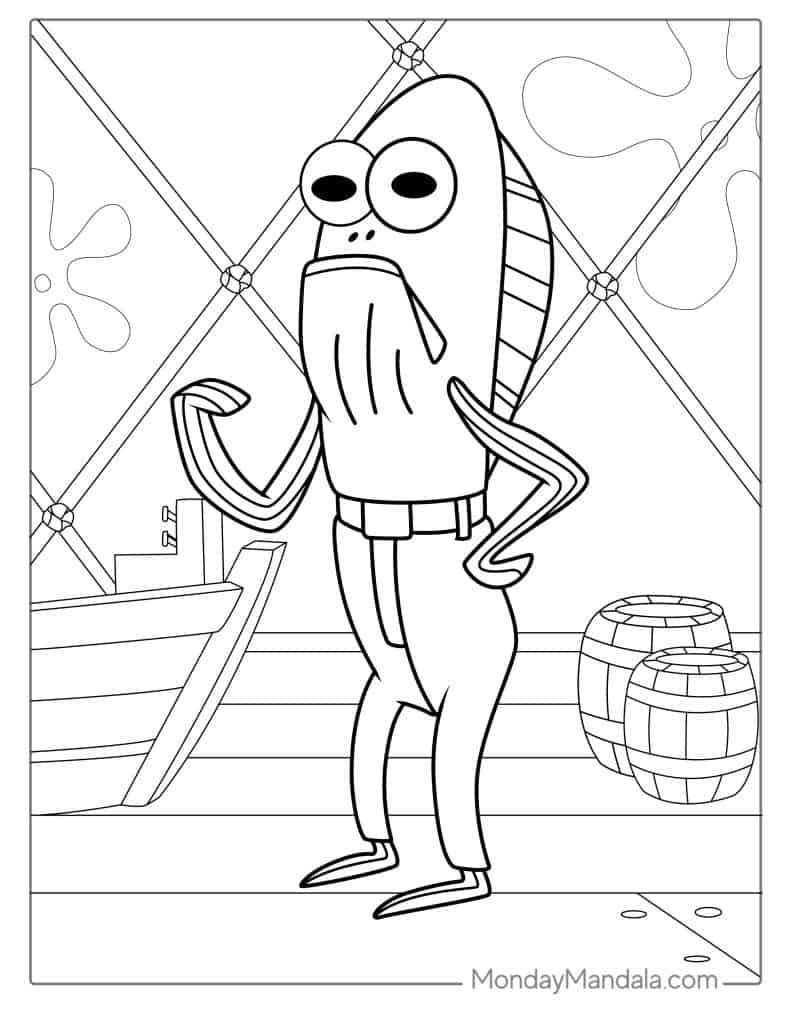 58 SpongeBob Coloring Pages Free PDF Printables 