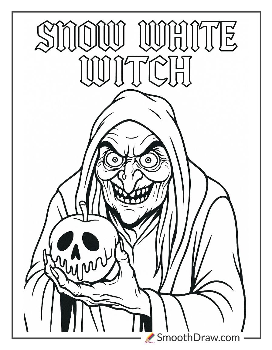 62 Witch Coloring Pages PDF Printables Smooth Draw 62 Witch Coloring Pages PDF Printables Smooth Draw