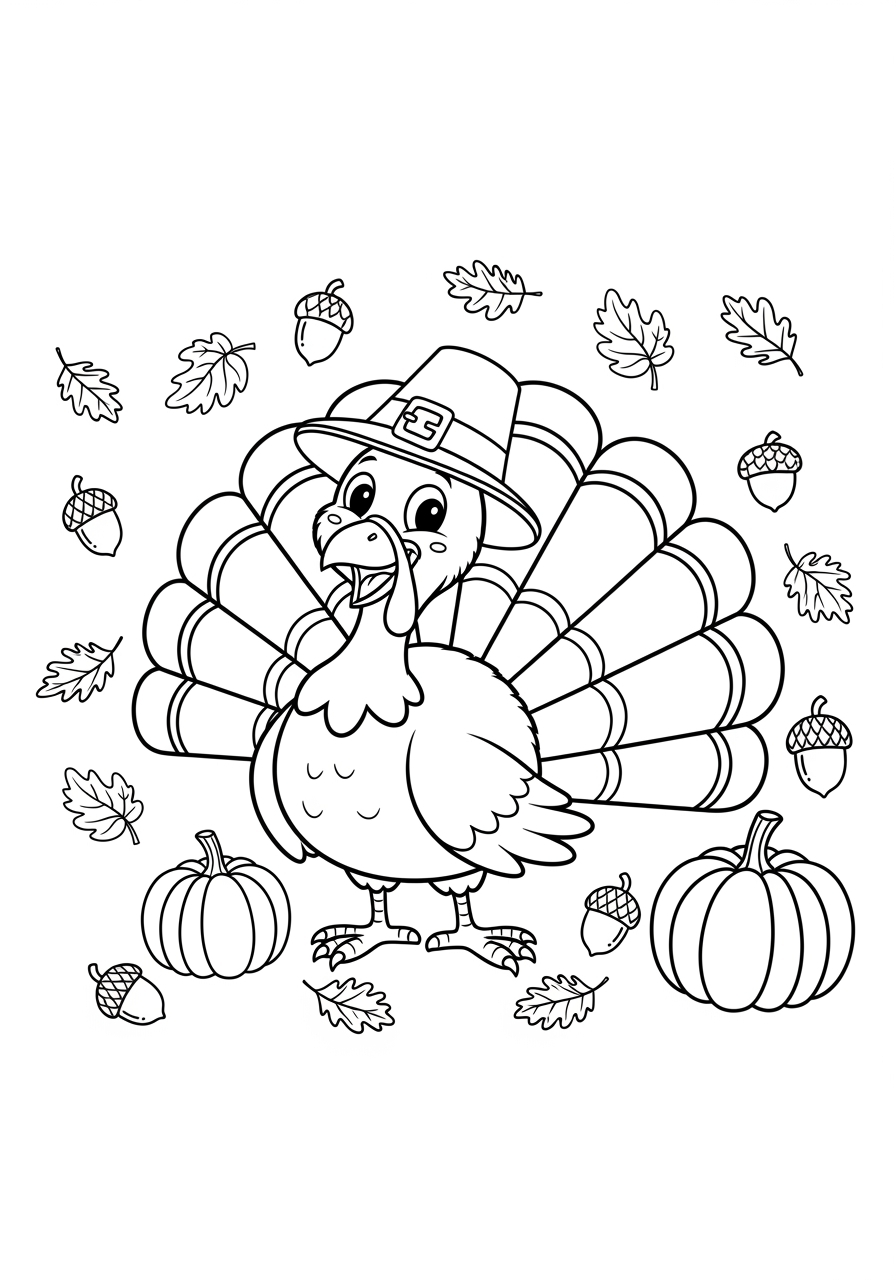 94 Turkey Coloring Pages Free Printable PDFs 94 Turkey Coloring Pages Free Printable PDFs