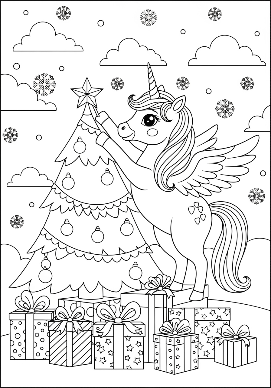 free coloring pages unicorns