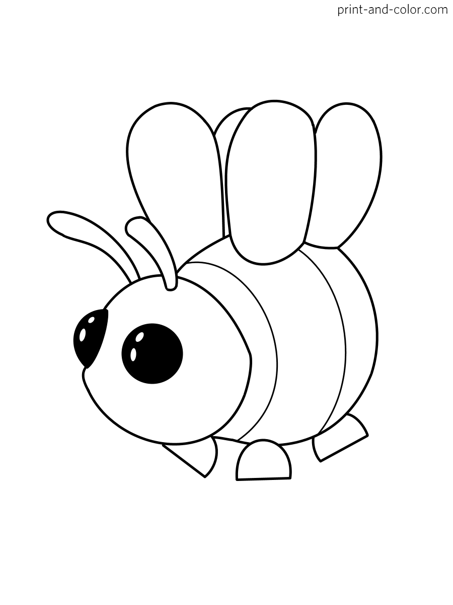 Adopt Me Coloring Pages Print And Color