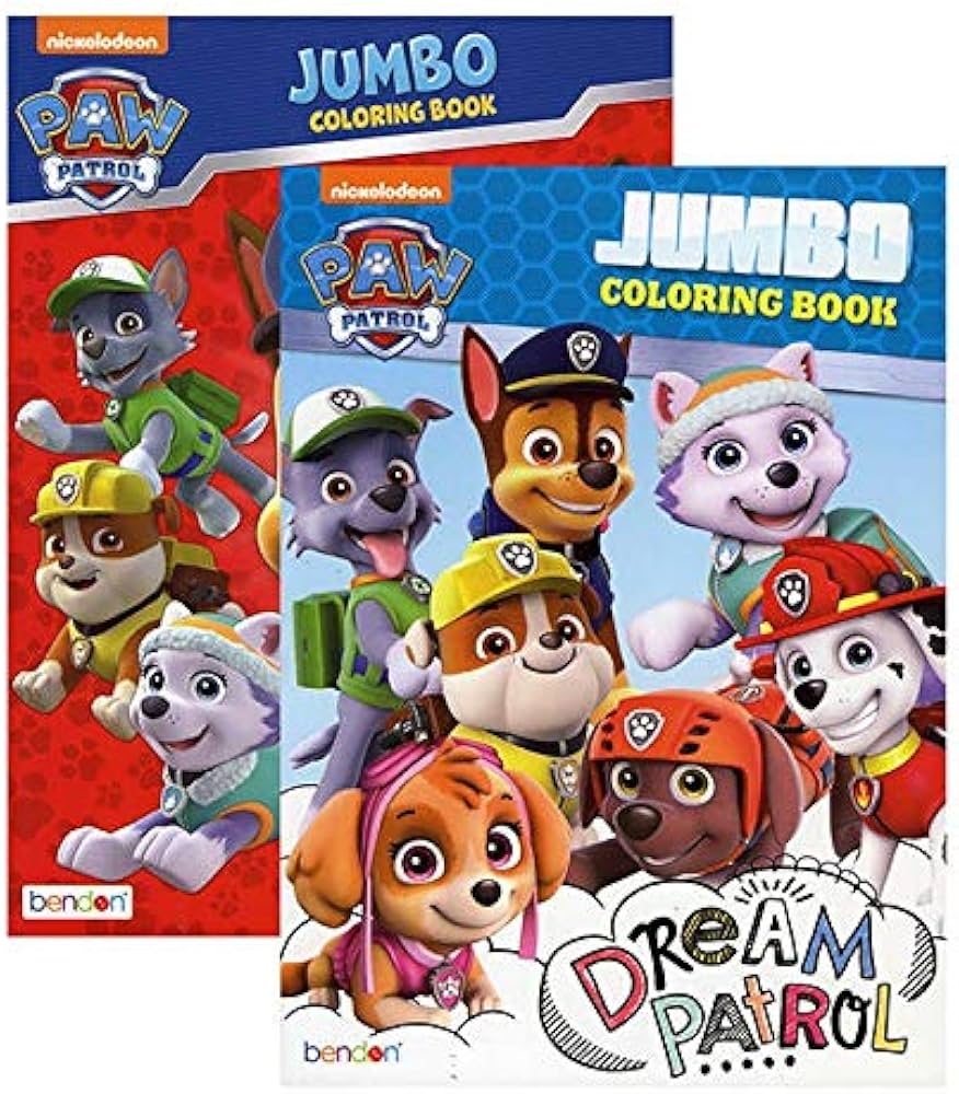 Paw Patrol Coloring Book