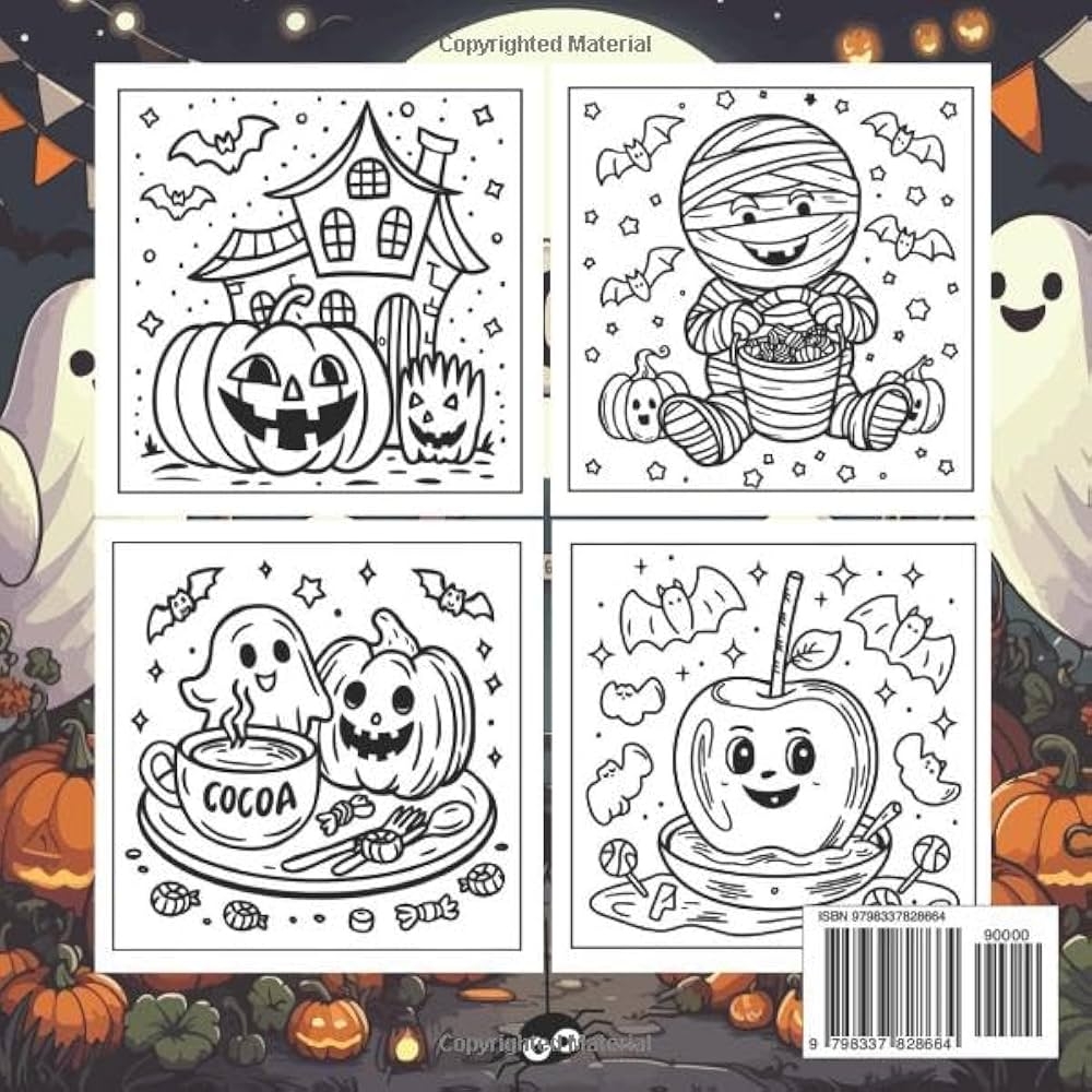 halloween coloring pages cute
