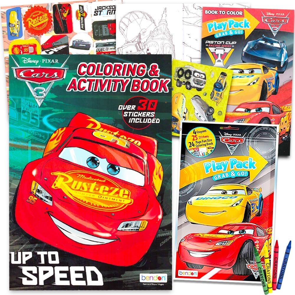 Lightning Mcqueen Coloring Book