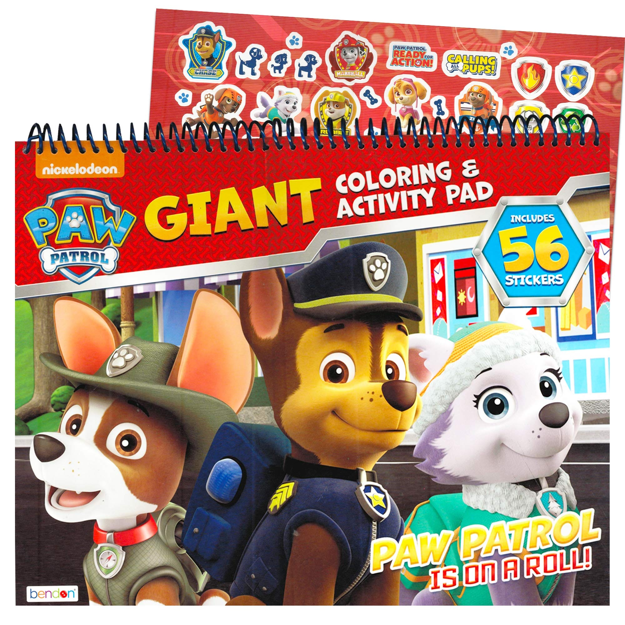 Amazon Paw Patrol Coloring And Activity Giant Floor Pad Jumbo Paw Patrol Coloring Book Paw Patrol Party Pack Toys Games