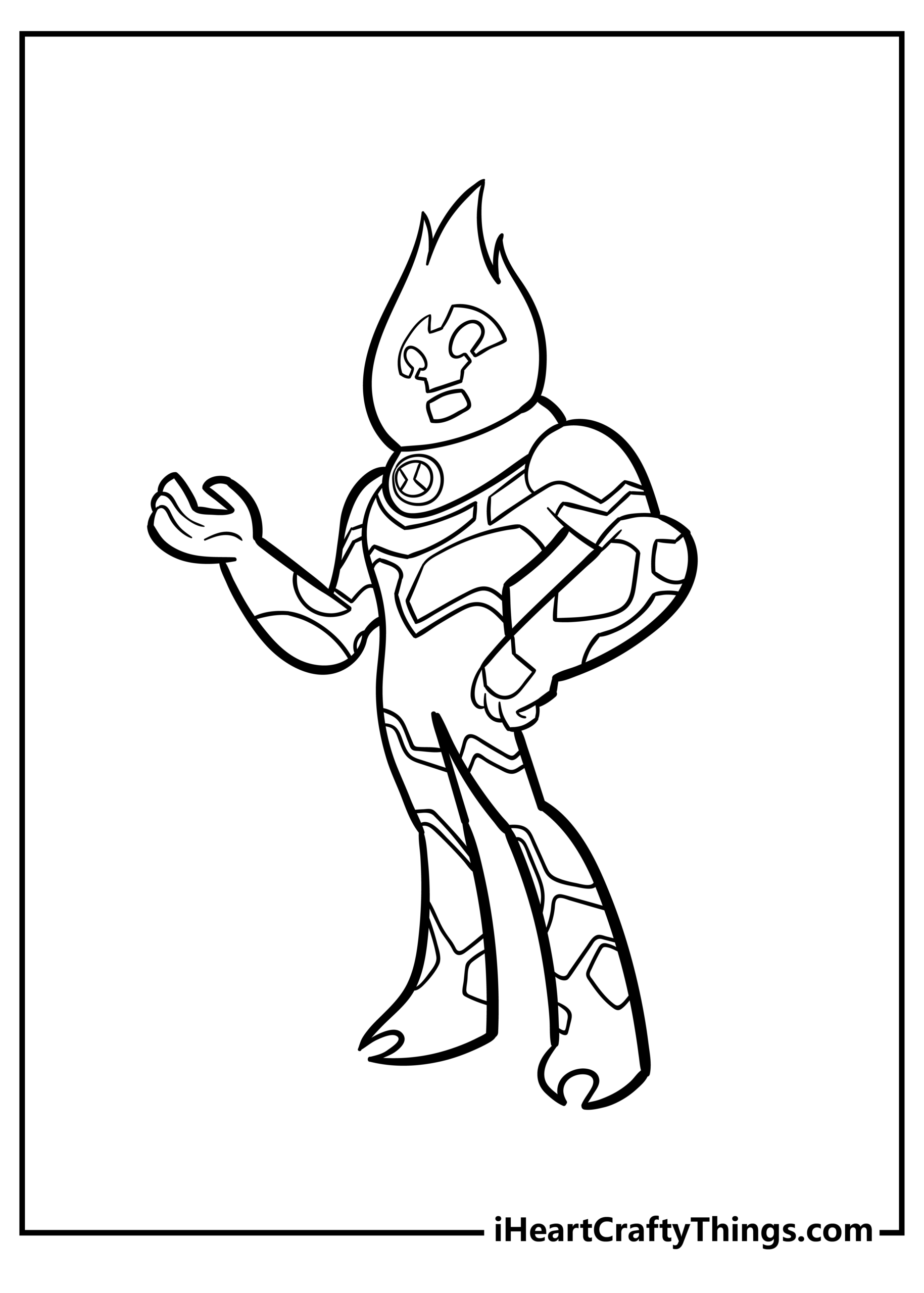 ben 10 coloring pages