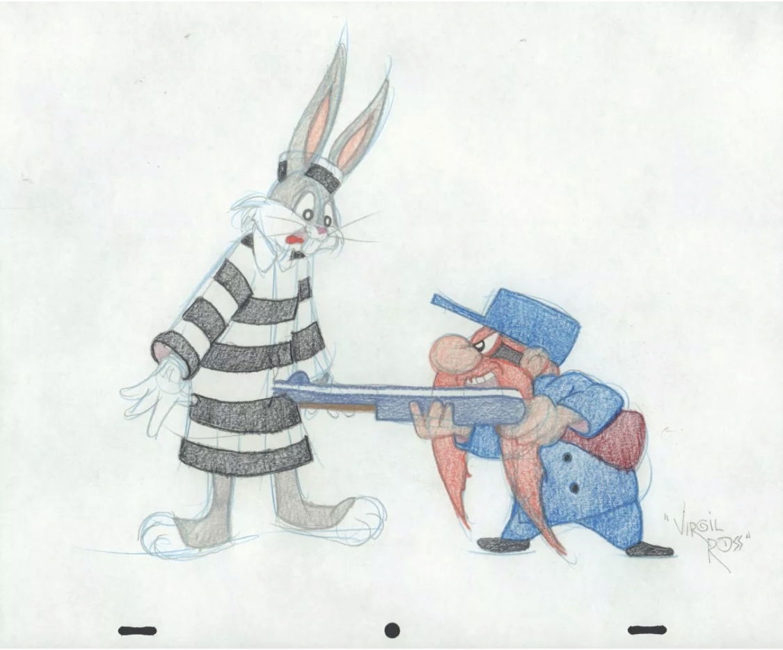 Bugs Bunny With Gun