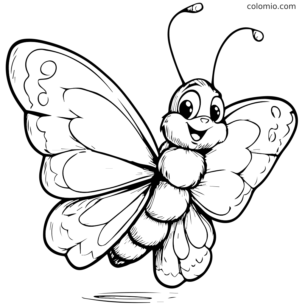 Butterflies Coloring Pages Free Printable Butterfly Coloring Sheets