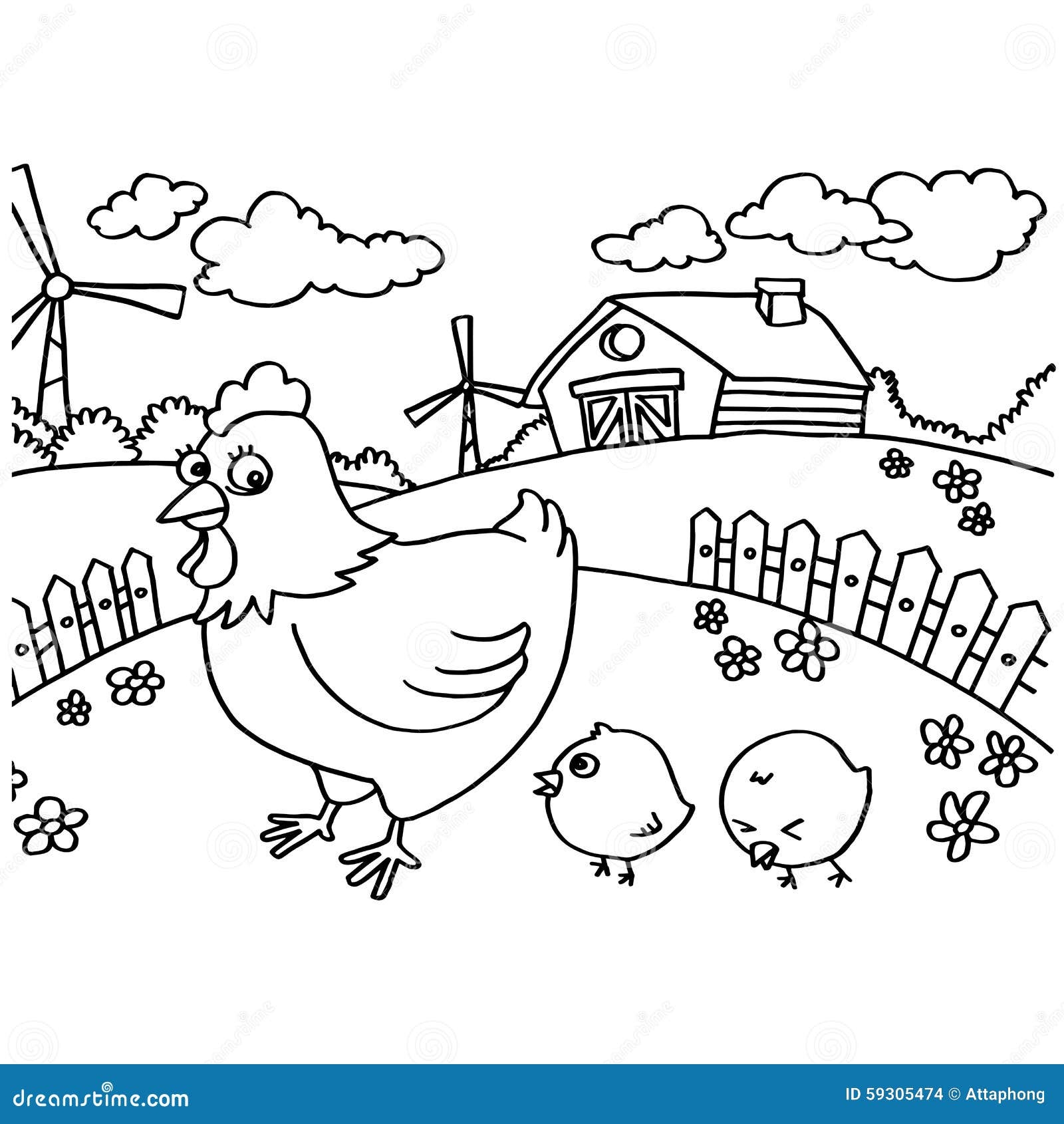 Chicken Coloring Pages Stock Illustrations 619 Chicken Coloring Pages Stock Illustrations Vectors Clipart Dreamstime