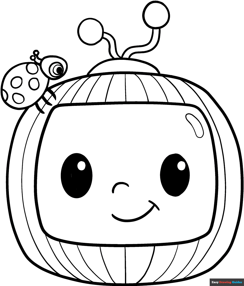 Coco Melon Coloring Pages