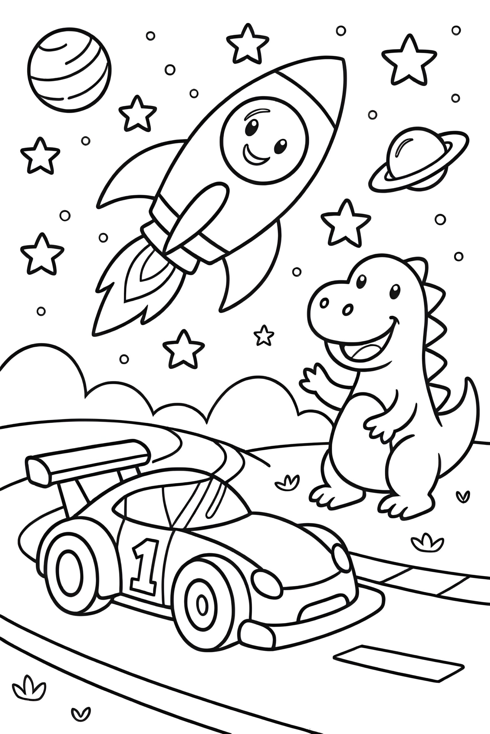 Coloring Sheet For Kids
